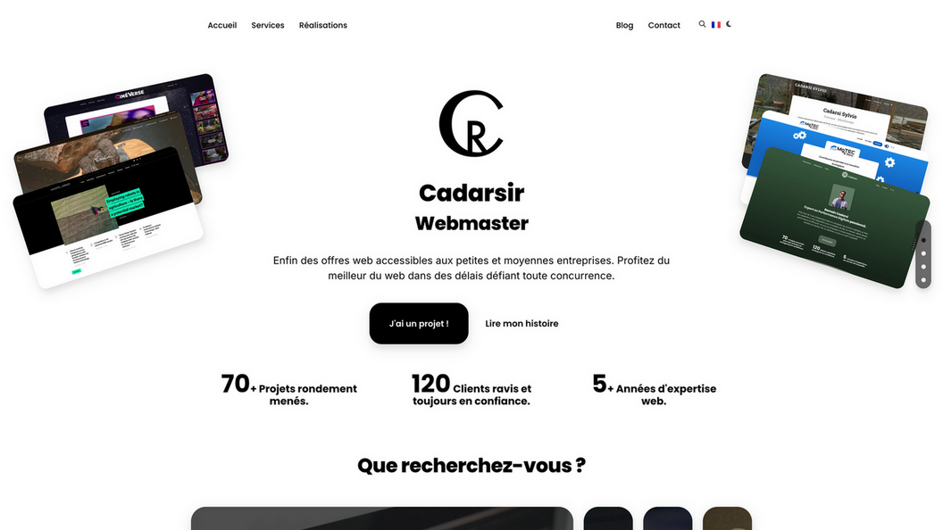Aperçu du projet Cadarsir