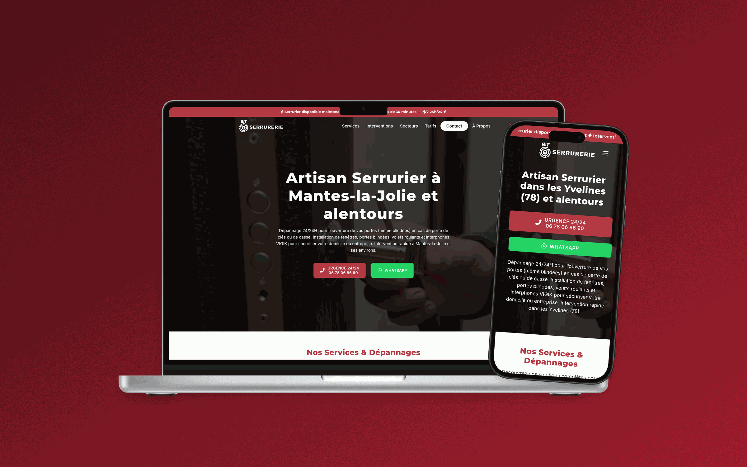 Aperçu du projet BTSerrurerie