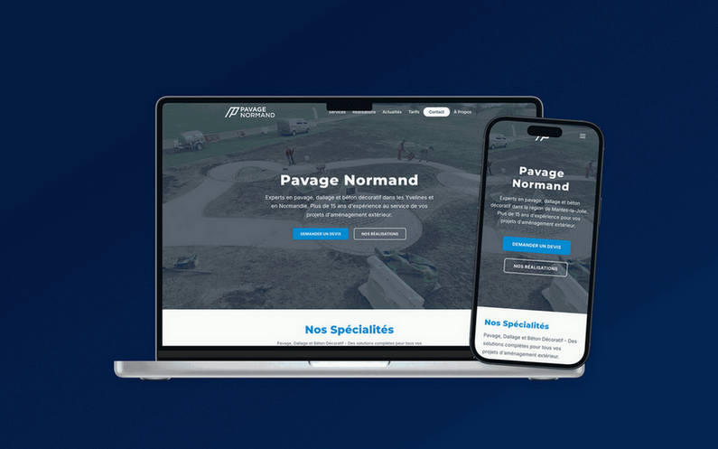 Aperçu du projet Pavage Normand